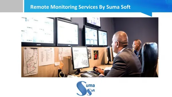 Remote Monitoring Services by Suma Soft
