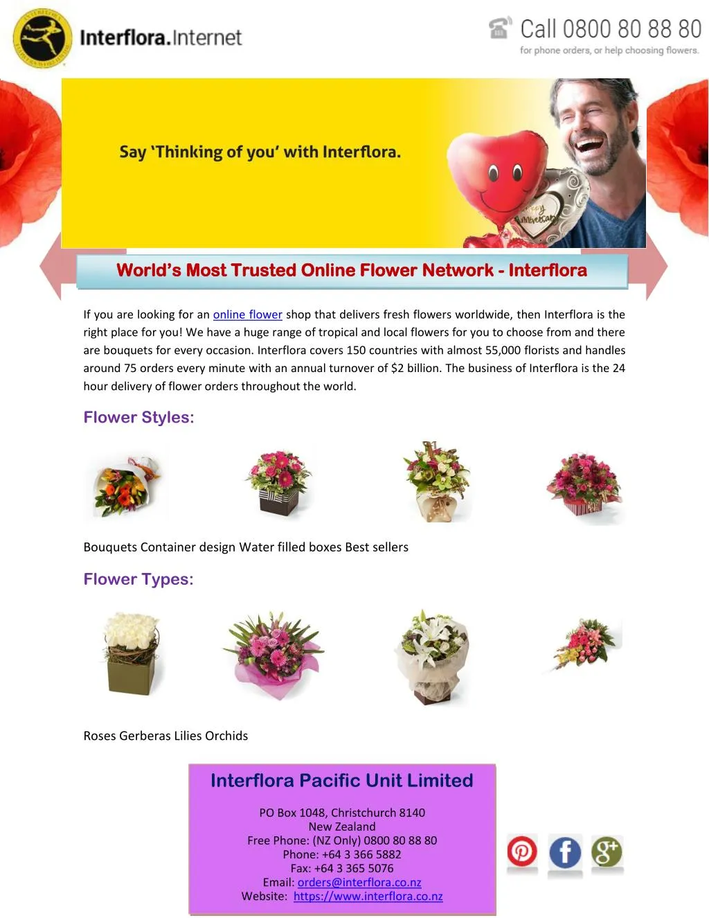 world s most world s most trusted online flower