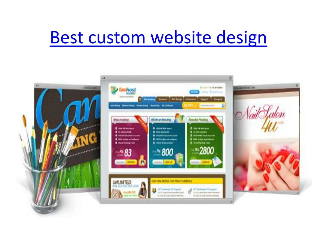 best custom website design