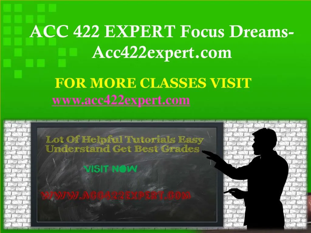 acc 422 expert focus dreams acc422expert com