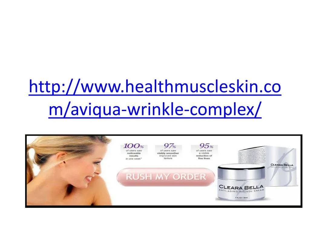 http www healthmuscleskin com aviqua wrinkle complex