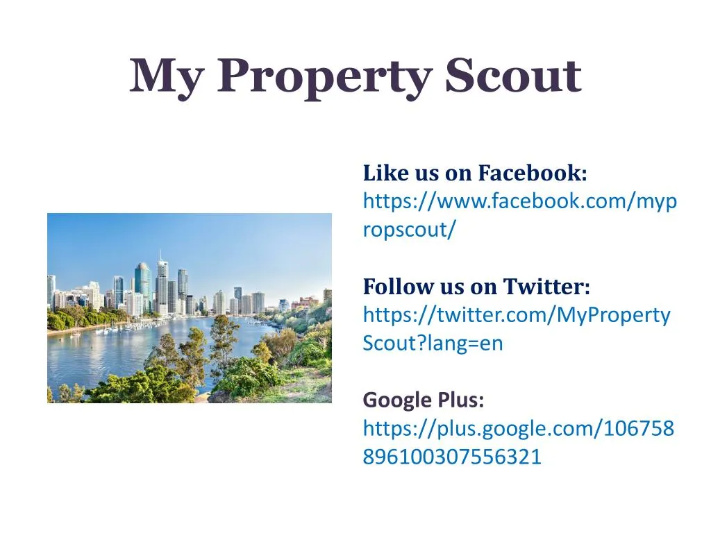 my property scout
