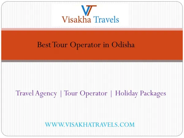 Best Tour Operator in Odisha