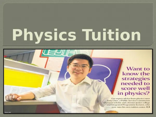 o level physics tuition