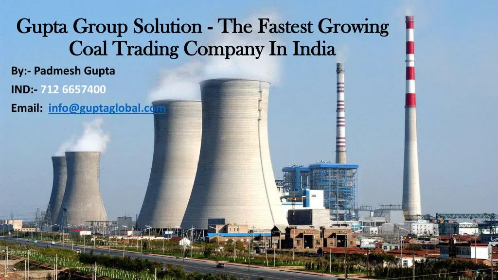 gupta group solution the fastest growing coal trading company in india