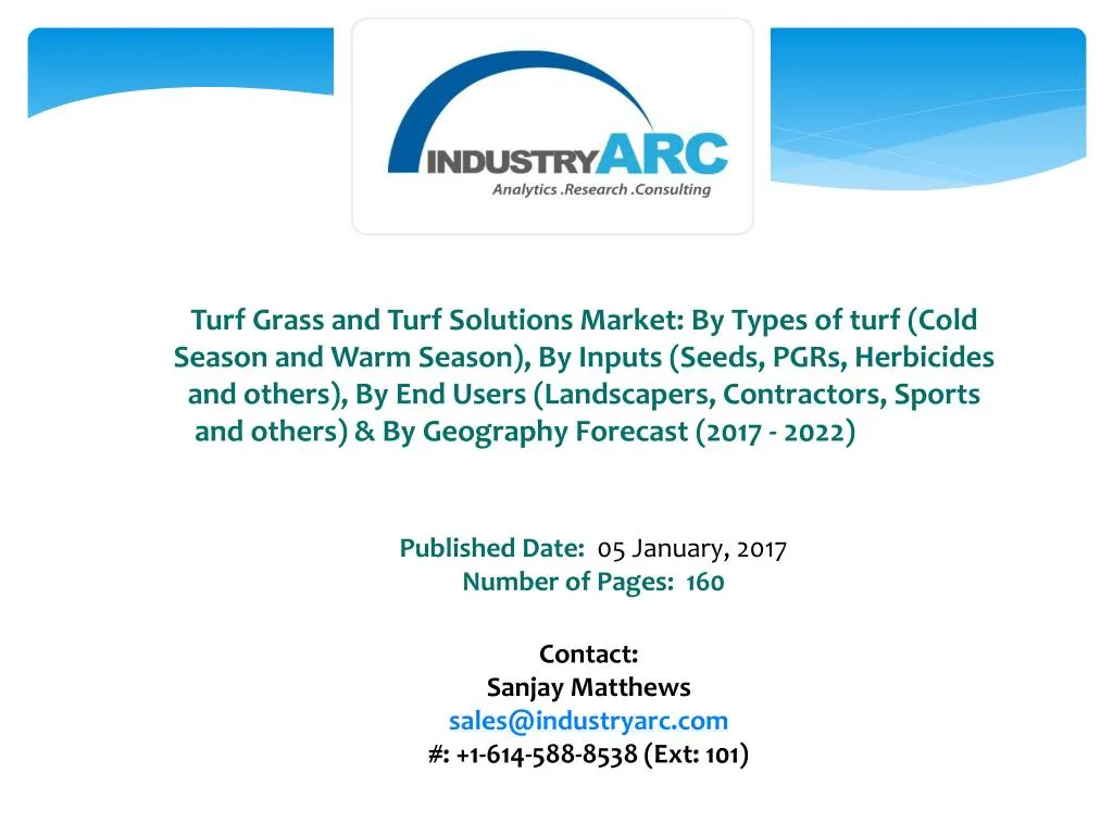 turf grass and turf solutions market by types