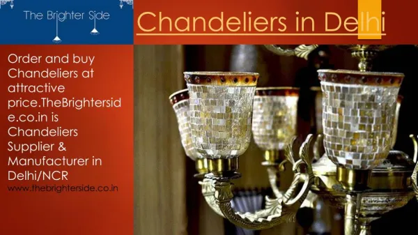 chandeliers in delhi