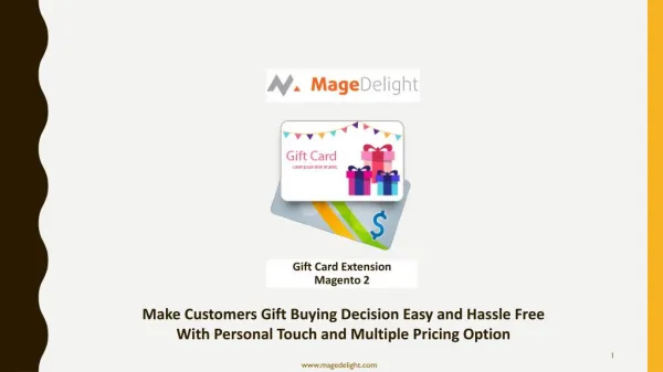 Magento 2 Gift Card Extension Set off The Ecommerce Success Journey