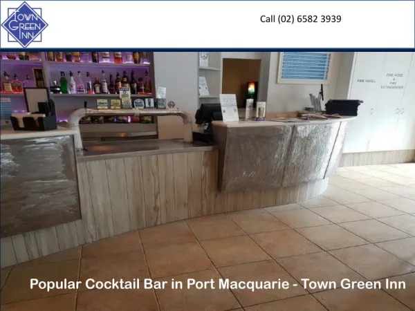 Popular Cocktail Bar in Port Macquarie - Town Green Inn