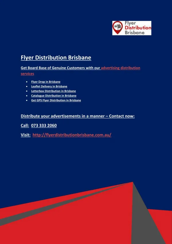 Letterbox Distribution in Brisbane to Achieve Your Marketing Goals