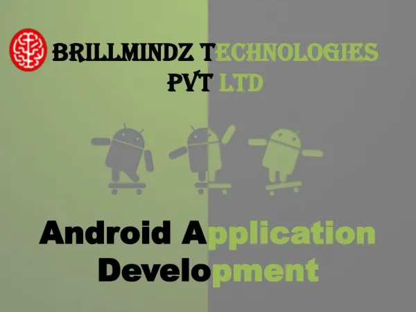 Android Application Development Company In India