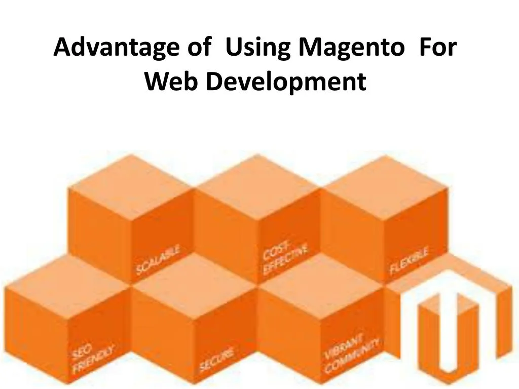 advantage of using magento for web development