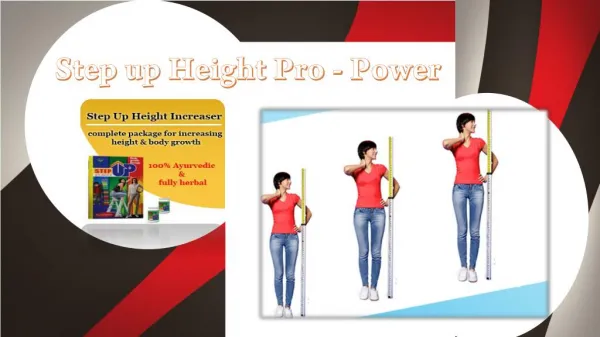 Step Up Height Growth - A powerful remedy to increase height