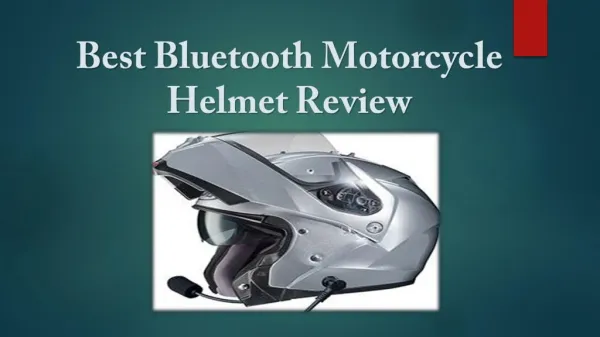 Best Bluetooth Motorcycle Helmet Review