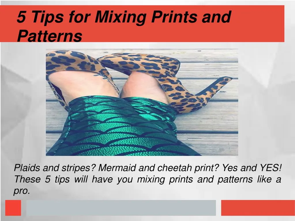 5 tips for mixing prints and patterns