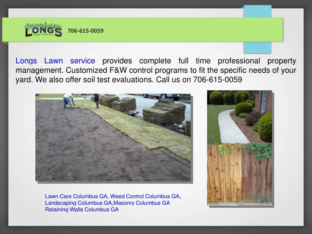 longs lawn service provides complete full time