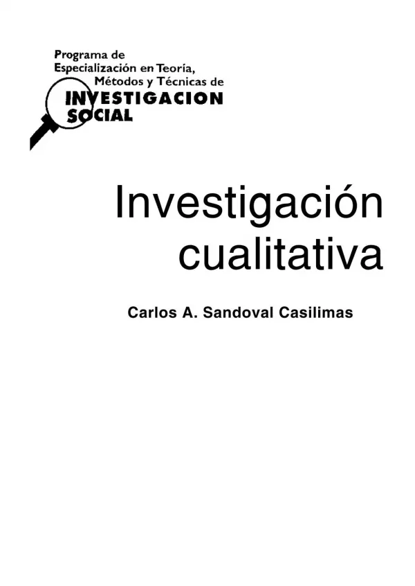 Investigación Cualitativa Paso a Paso