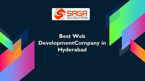 Web Development Companies in Hyderabad, Web Development Services Hyderabad