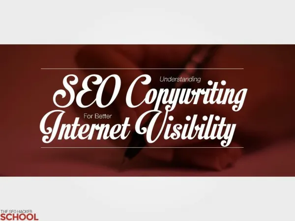 Seo copywriting for internet visibility (insider)