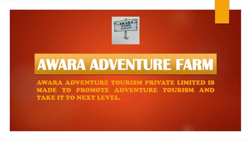 awara adventure farm awara adventure farm