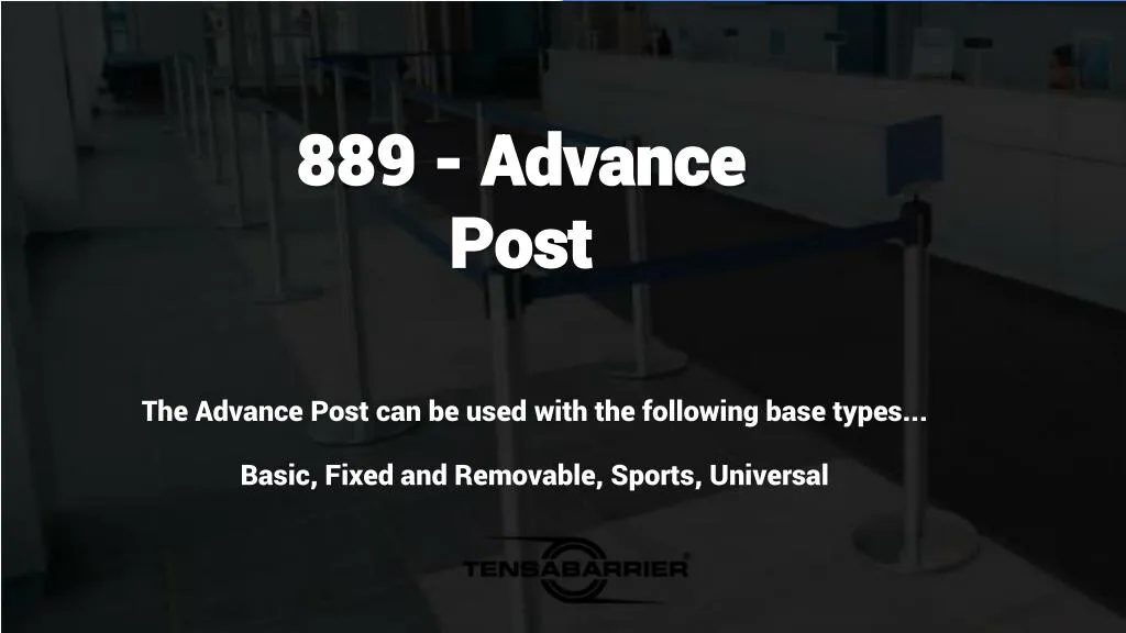 889 advance post