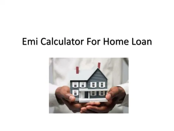 Home Loan Interest Rates - The Basics