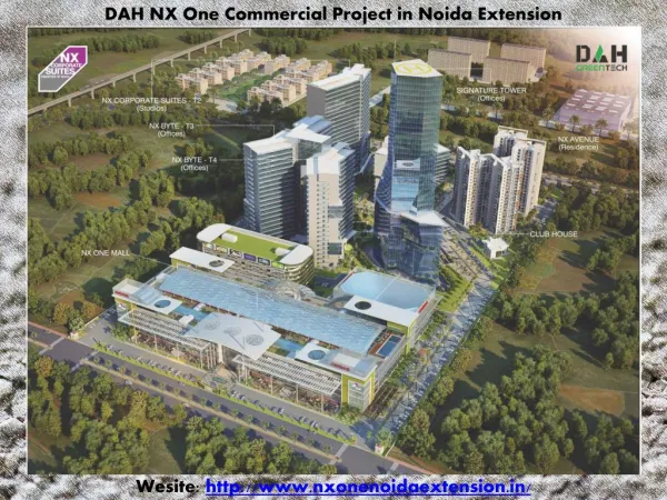 DAH NX One Commercial Project in Greater Noida West