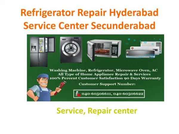 Refrigerator Repair Hyderabad Service Center Secunderabad