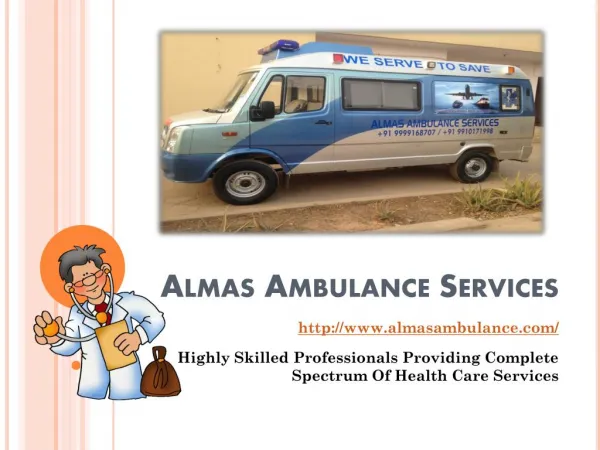 Almas Ambulance Services - Emergency Medical Assistance