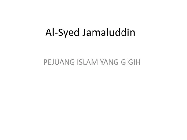 Syed Jamaludin