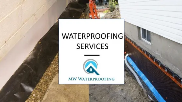 MW Water Proofing Pros