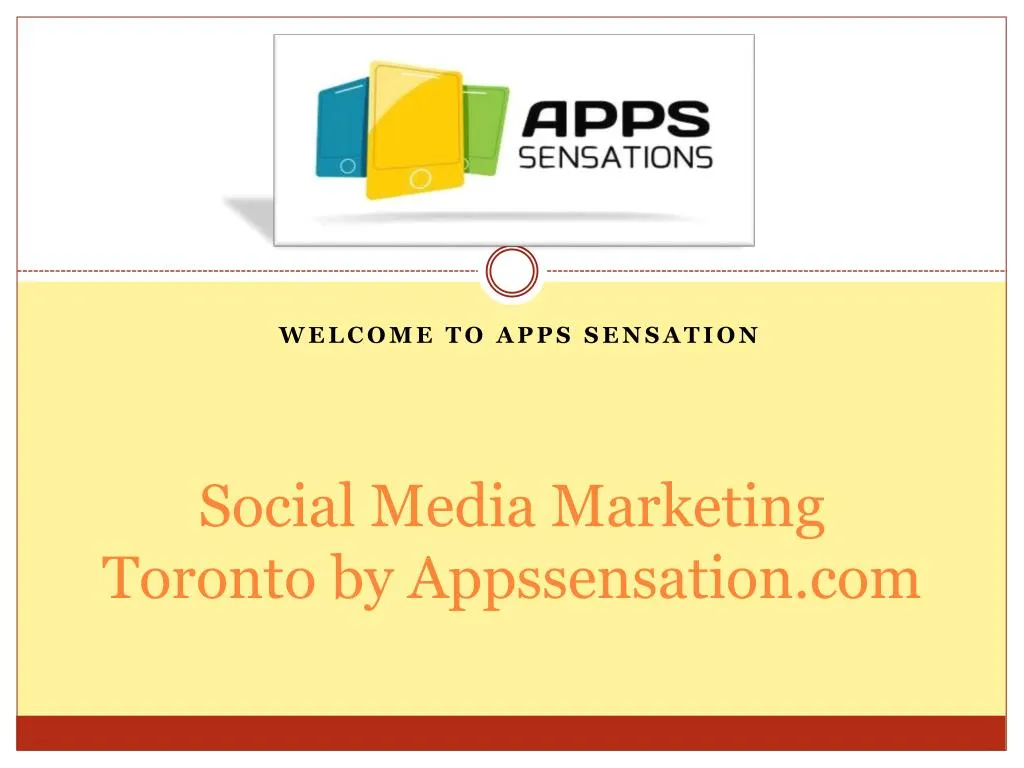 social media marketing toronto by appssensation com
