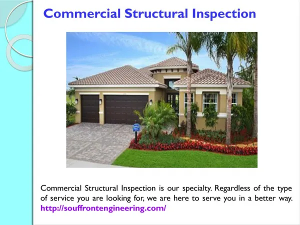 Commercial Structural Inspection