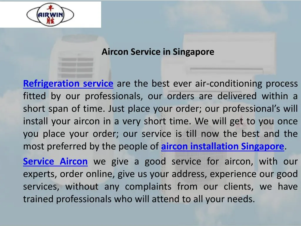 aircon service in singapore