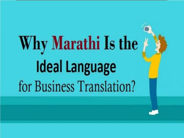 Why Marathi Is the Ideal Language for Business Translation?