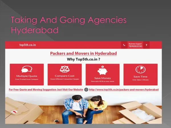 Taking And Going Agencies Hyderabad