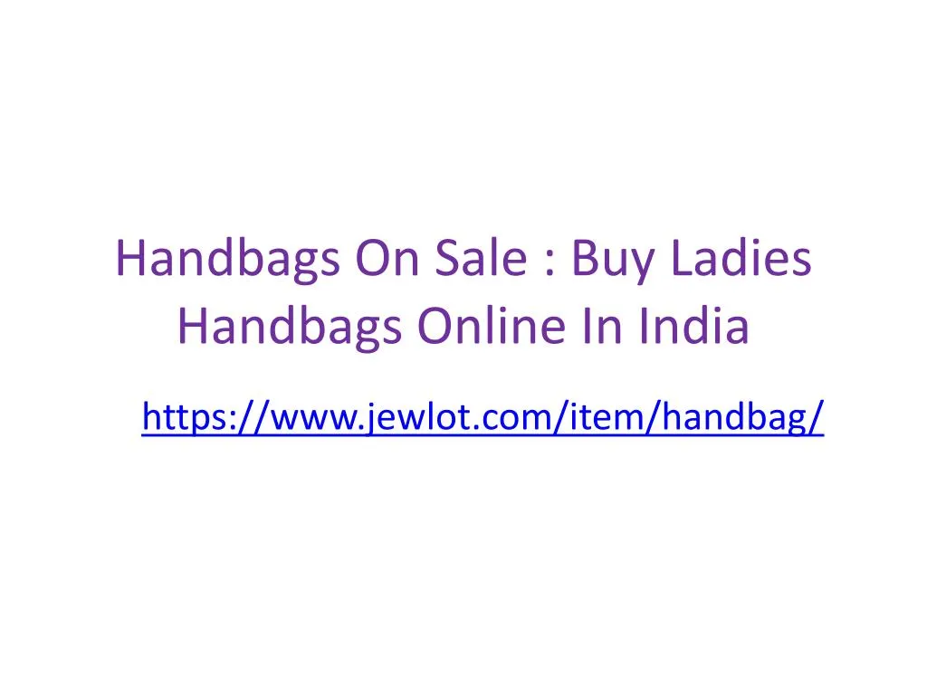 handbags on sale buy ladies handbags online in india