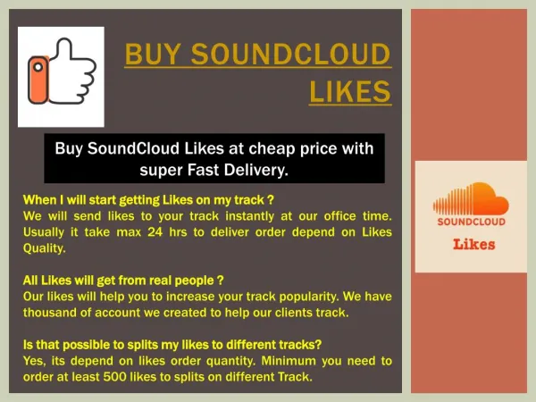 Buy soundcloud followers
