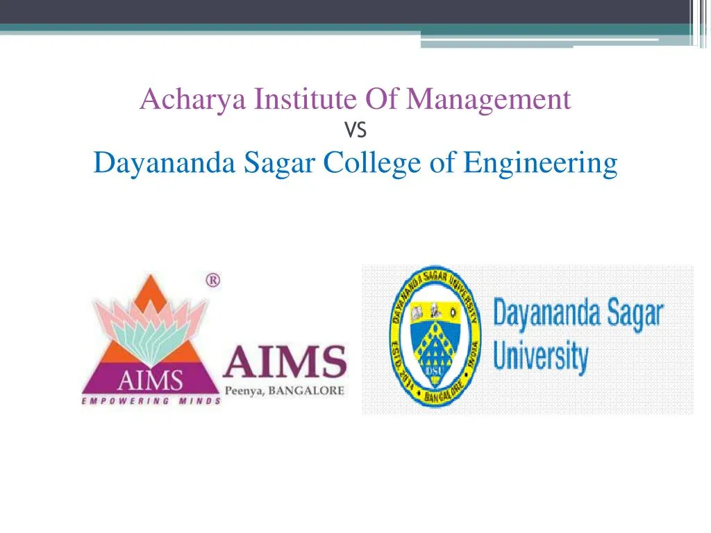 acharya institute of management
