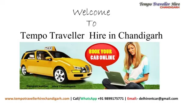 Hire Luxury Tempo Traveller in Chandigarh