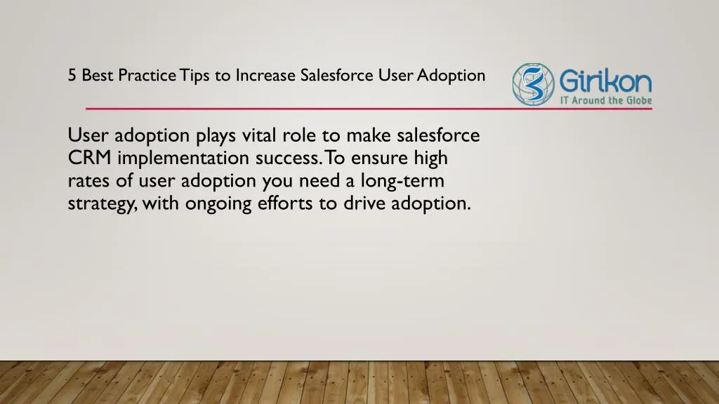 5 best practice tips to increase salesforce user