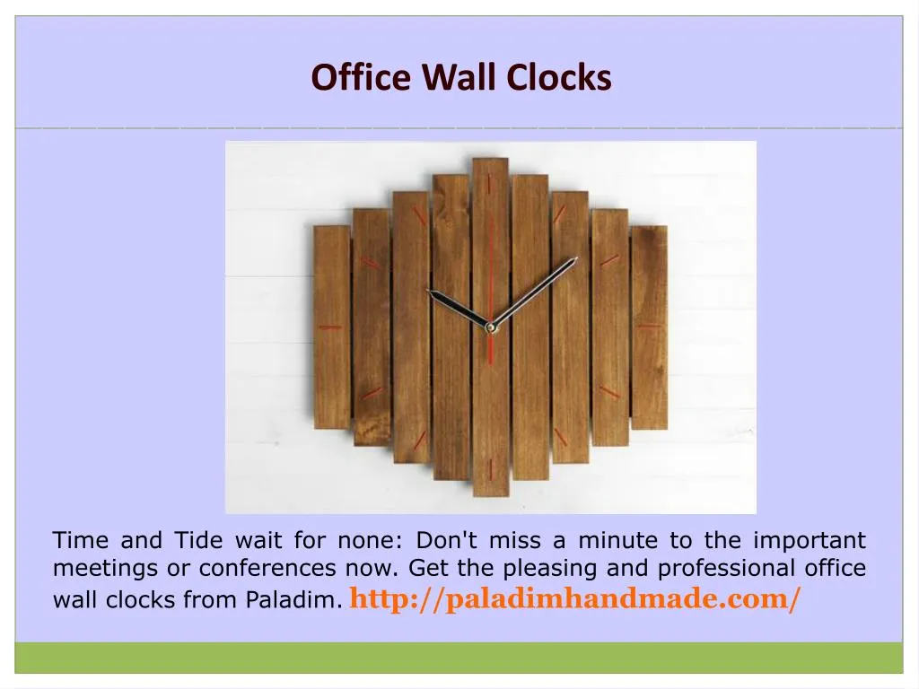 office wall clocks