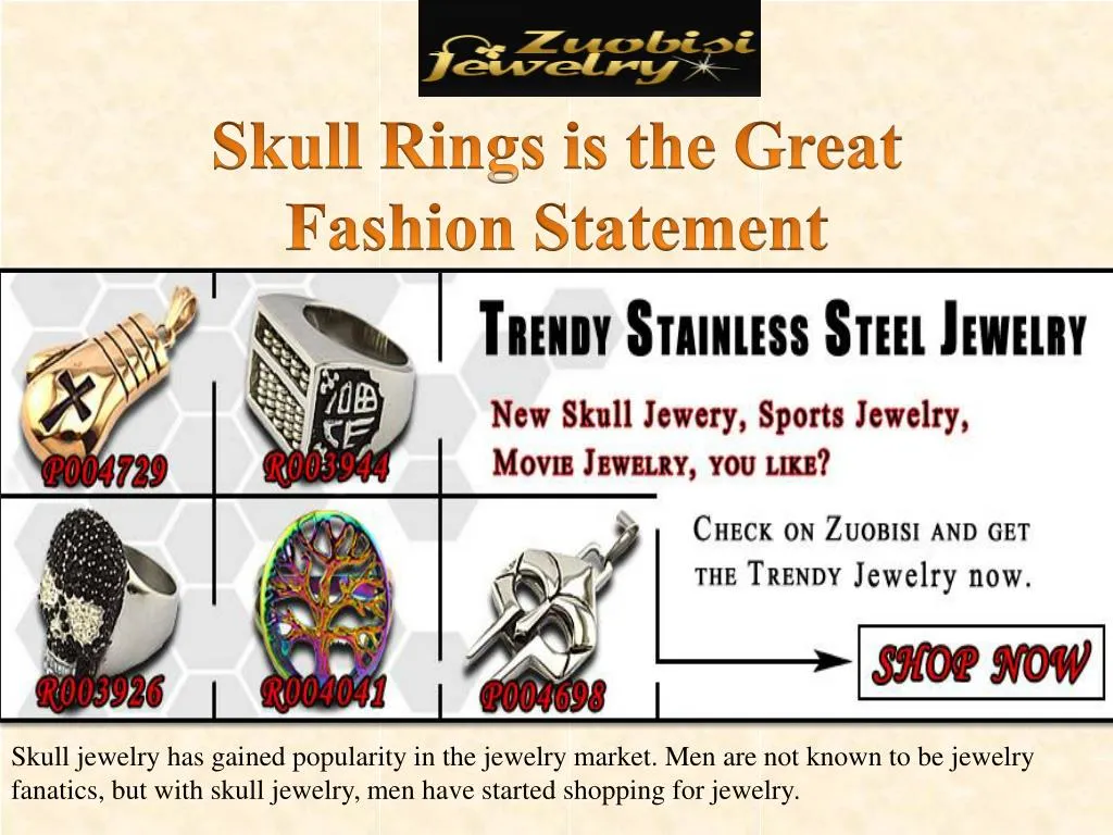 skull rings is the great fashion statement