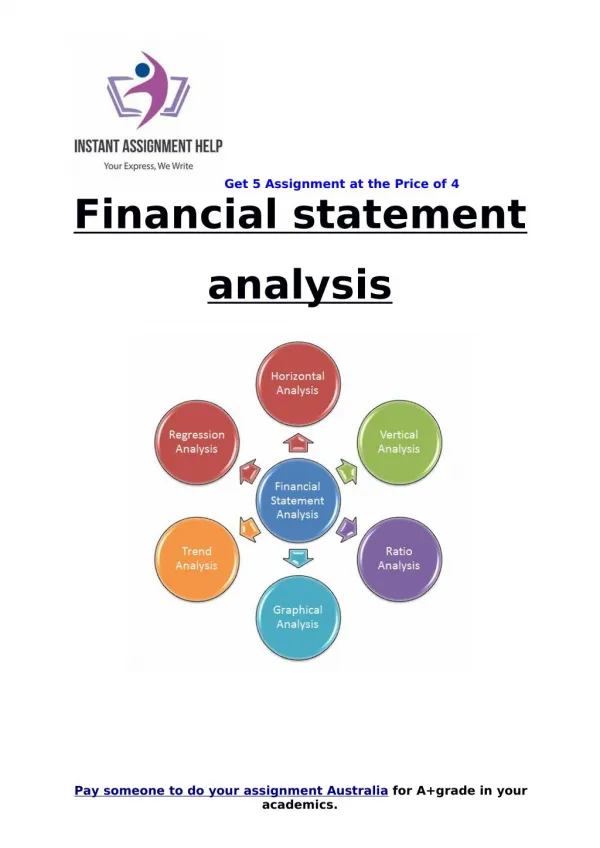 Financial statement analysis Sample for Students
