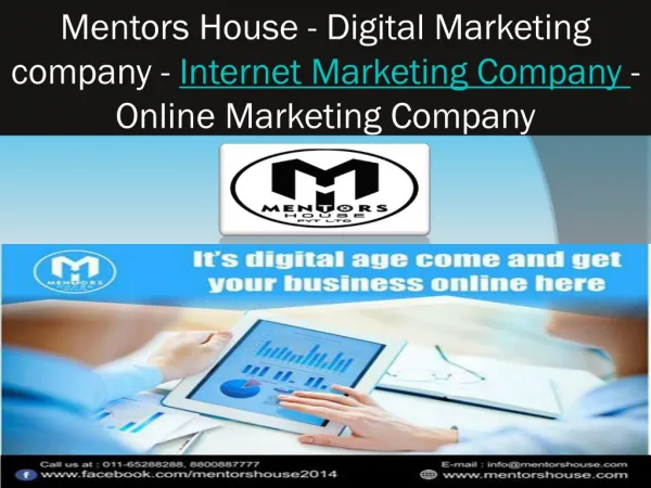Seo Marketing Company - Mentors House