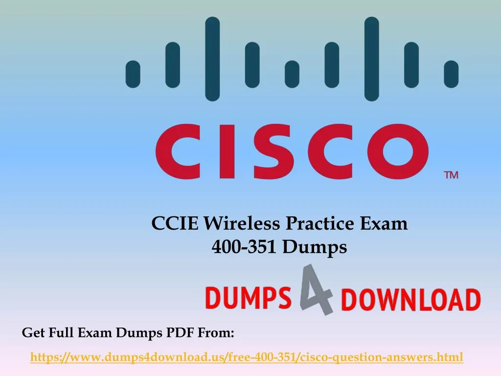 ccie wireless practice exam 400 351 dumps