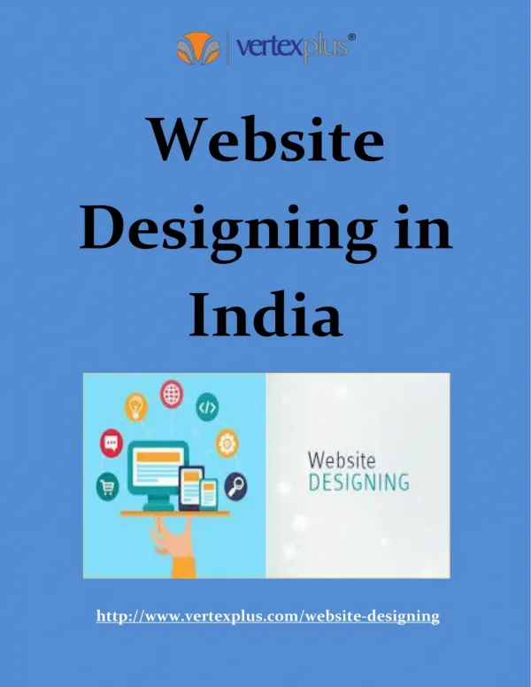 Website designing in India - VertexPlus