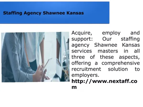 Staffing Agency Shawnee Kansas