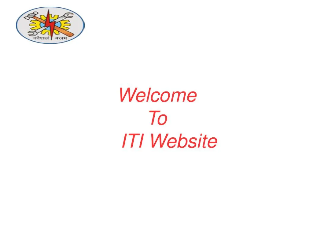 welcome to iti website
