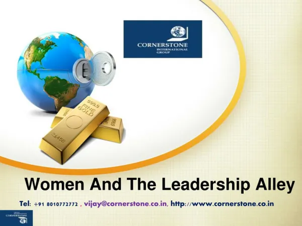 Women and the Leadership Alley